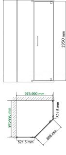 Душевой уголок Ceruttispa C2A